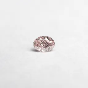 0.18ct 3.93x2.87x2.01mm GIA SI2 Fancy Pink Oval Brilliant  24091-01