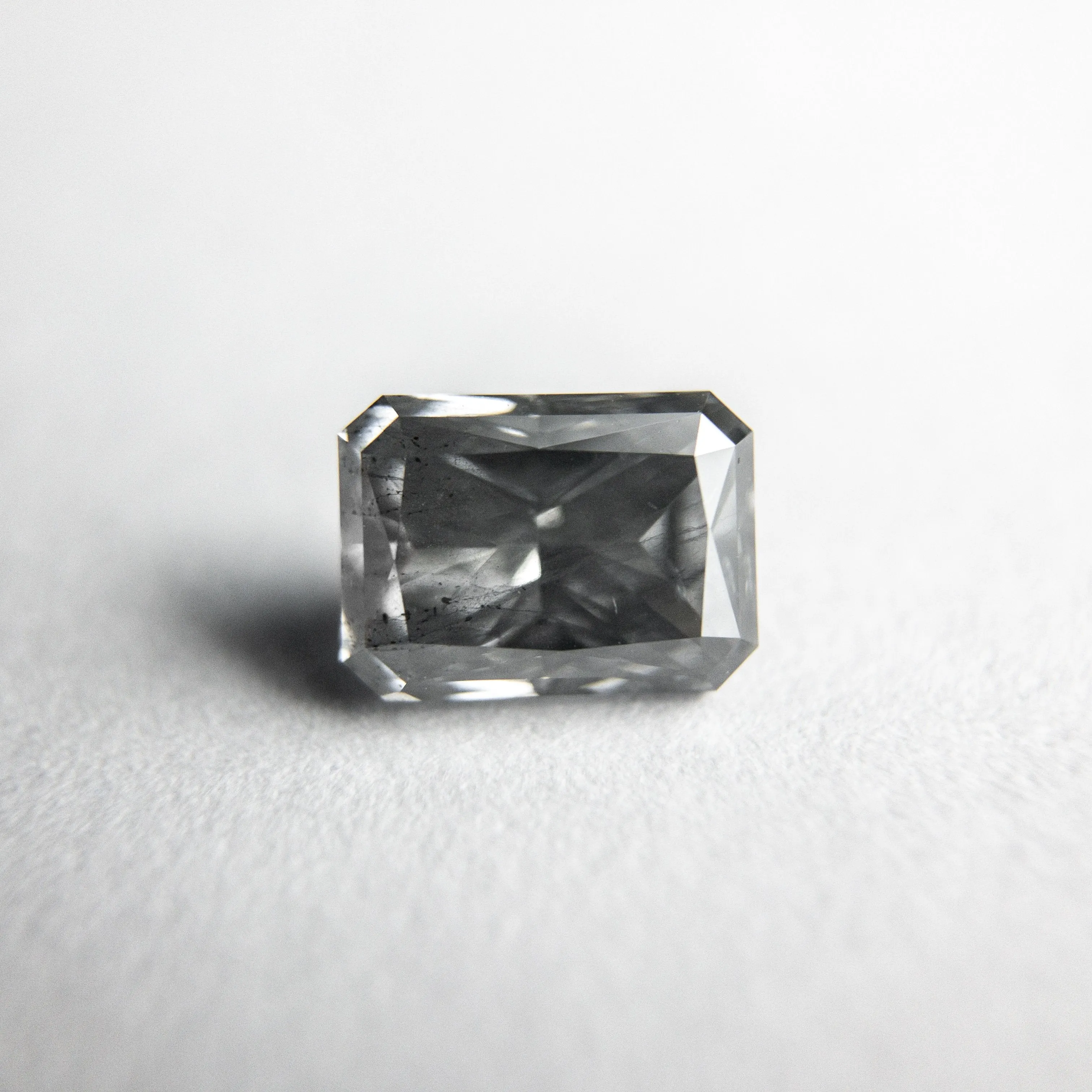 0.81ct 6.09x4.47x3.09mm GIA Fancy Grey Radiant Cut 18144-01 HOLD 06.2.20 D772