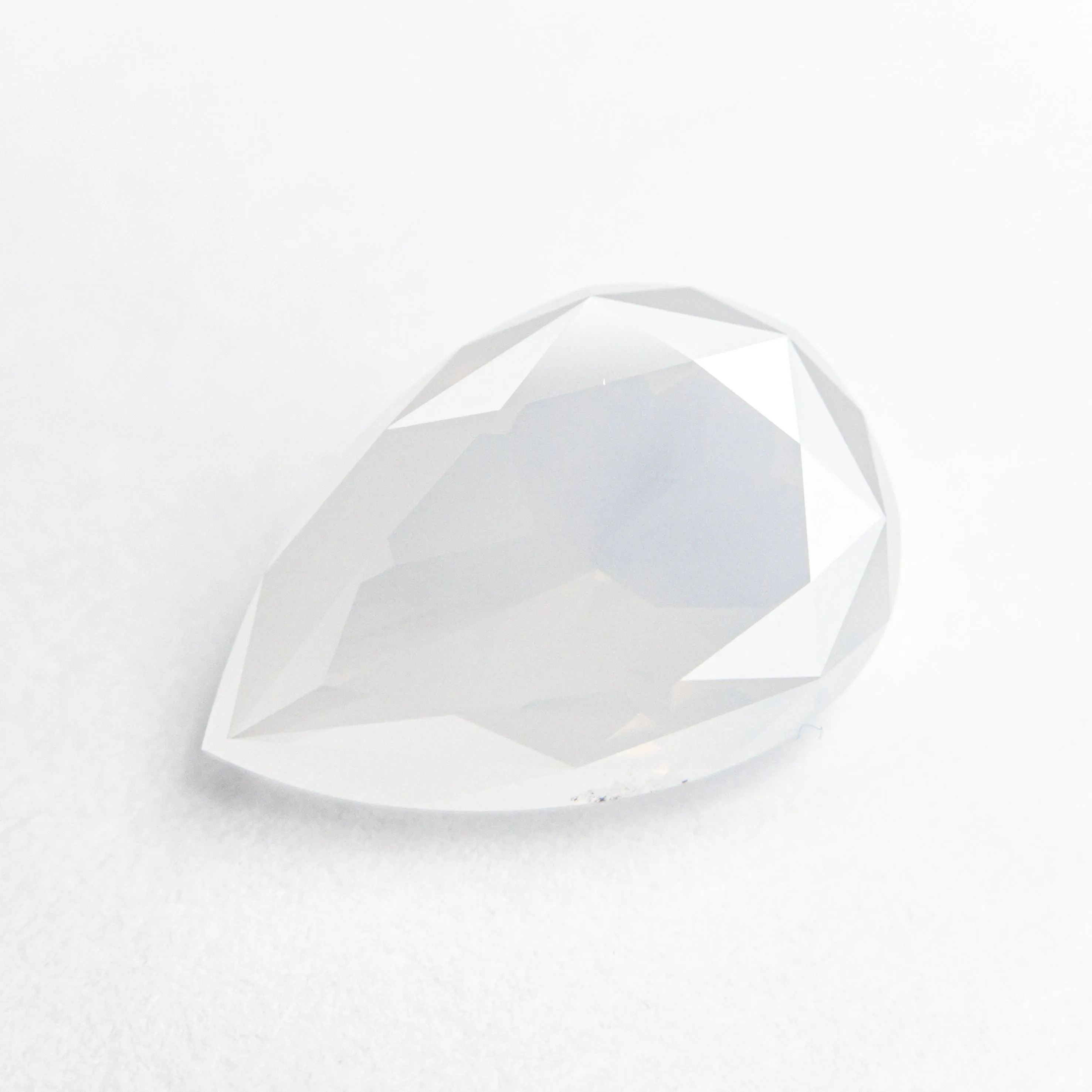 1.98ct 10.76x7.28x3.36mm Fancy White Pear Double Cut 21610-01