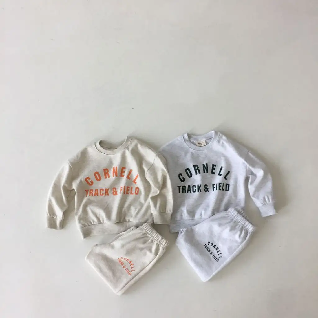 2 Pieces Set Baby Kid Boys Letters Tops And Pants Wholesale 23113081