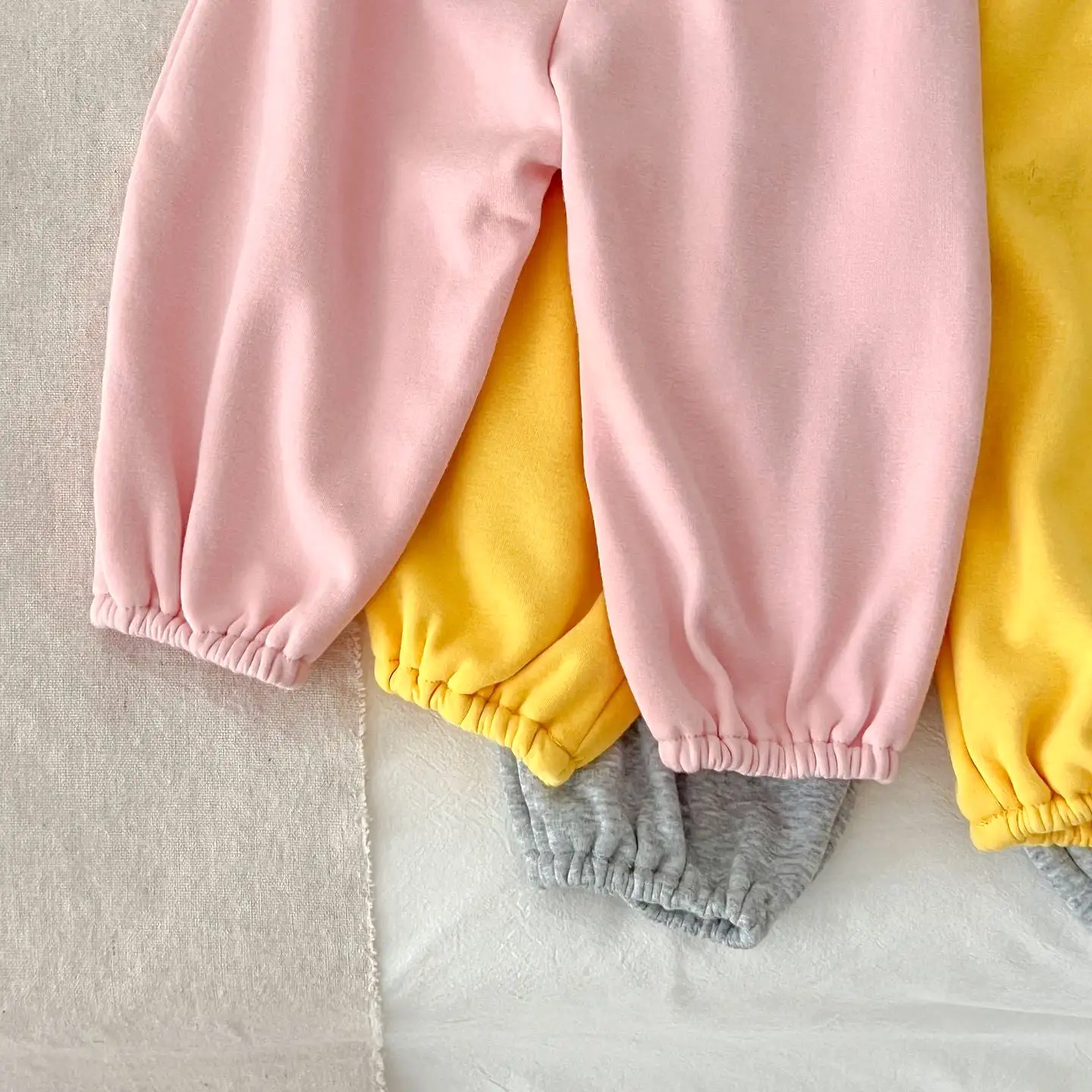 2 Pieces Set Baby Kid Girls Boys Solid Color Tops And Pants Wholesale 231130303