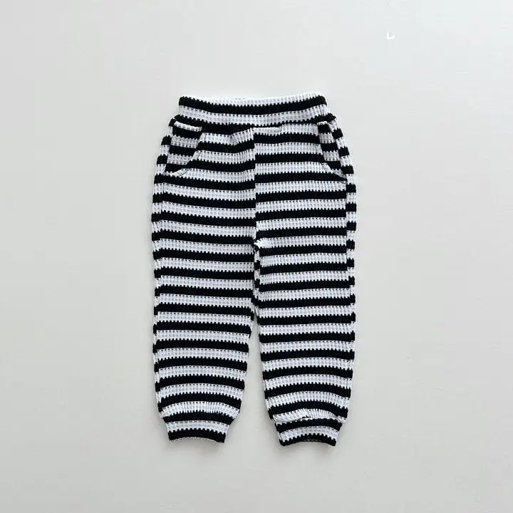 2 Pieces Set Baby Kid Girls Boys Striped Color-blocking Tops And Pants Wholesale 231130150