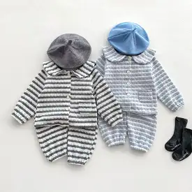 2 Pieces Set Baby Kid Girls Striped Tops And Pants Wholesale 23101951