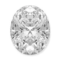 2.90 Carat Oval Lab Grown Diamond