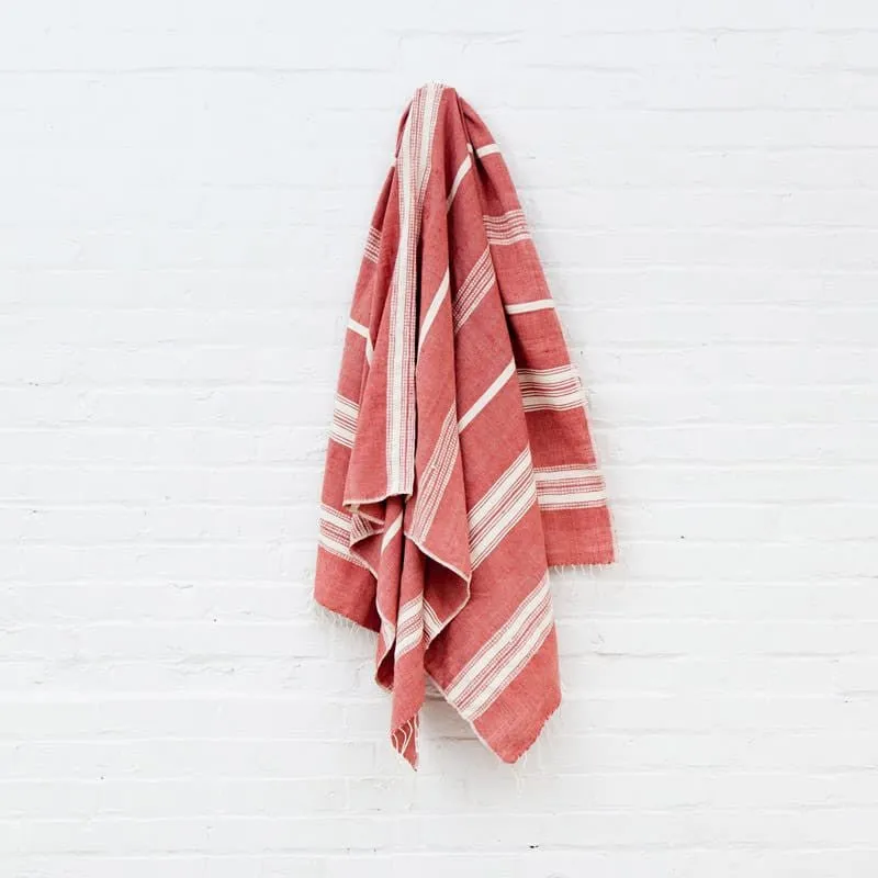 Aden Cotton Bath Towel - Adobe