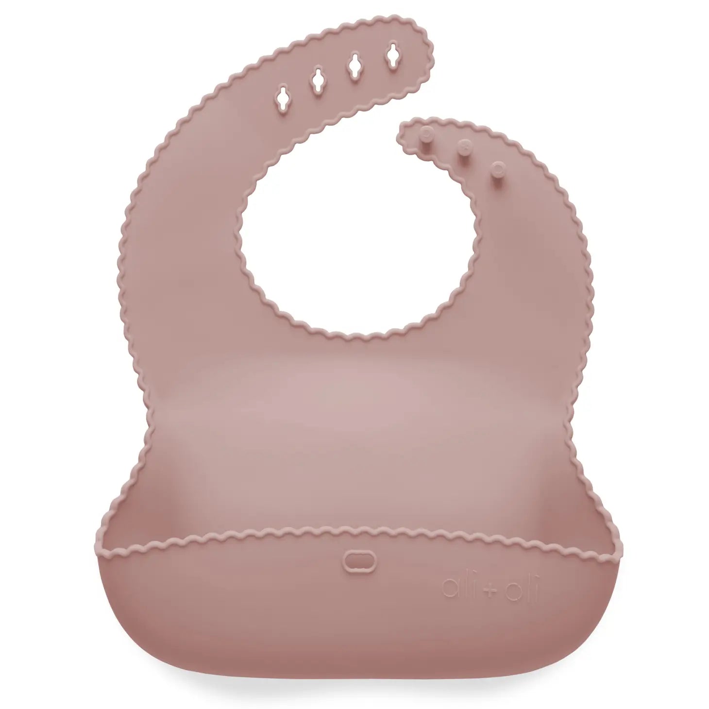 Ali+Oli Blush Silicone Bib