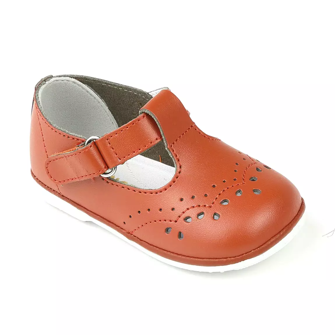 Angel Baby Girls Cinnamon T-Strap Mary Janes