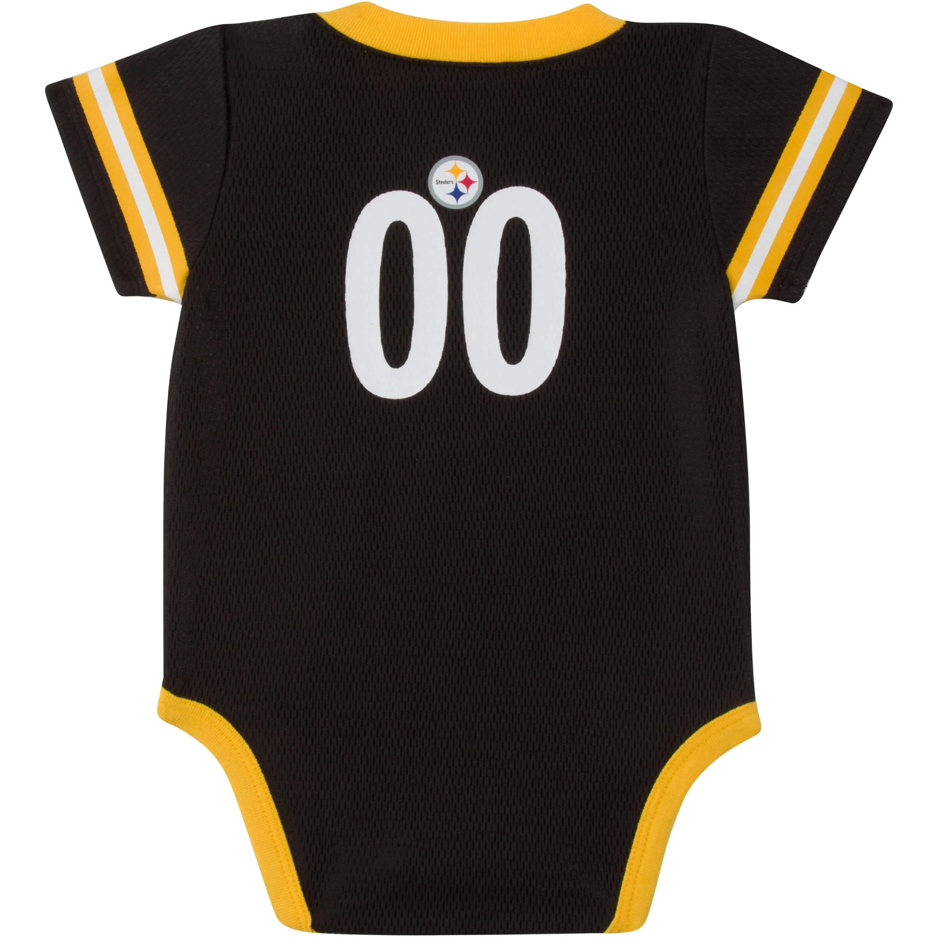 Baby Boys Pittsburgh Steelers Short Sleeve Jersey Bodysuit