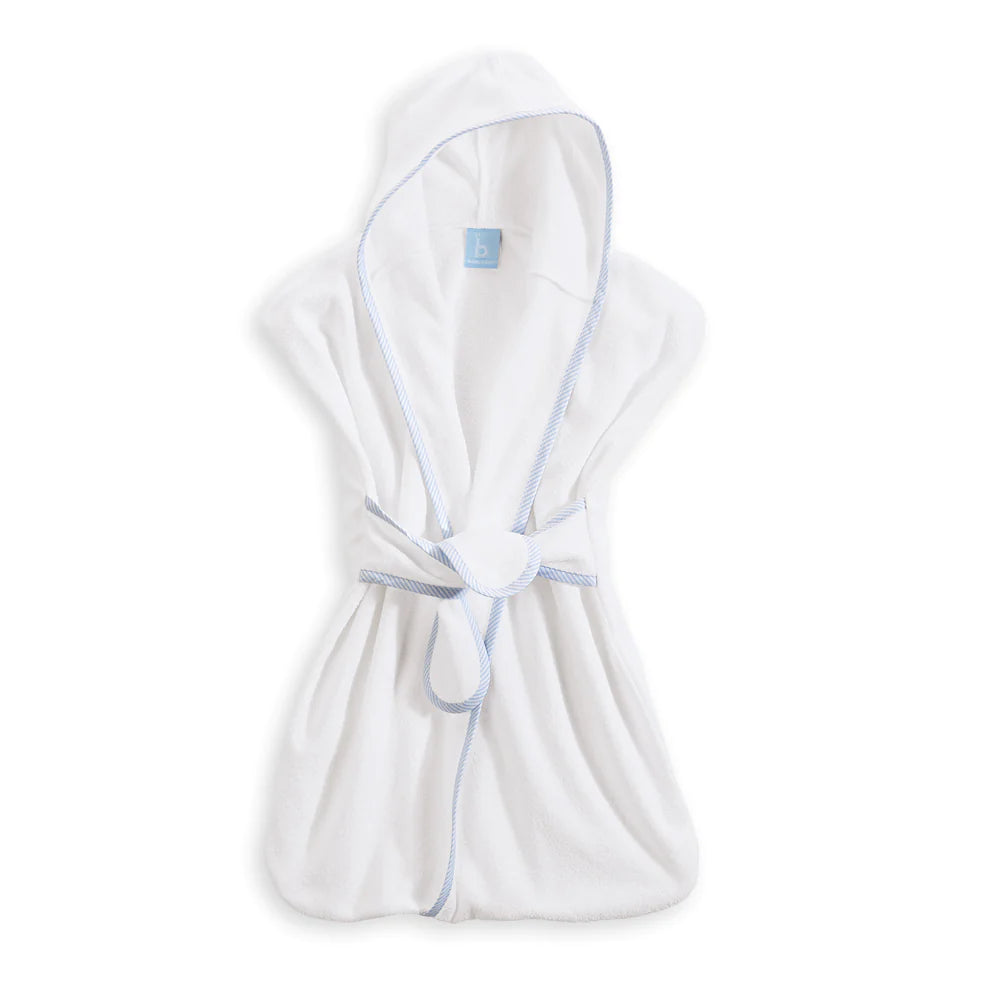 Bella Bliss Hooded Terry Bath Sac - Blue