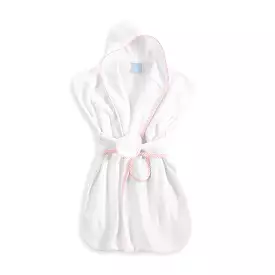 Bella Bliss Hooded Terry Bath Sac - Pink