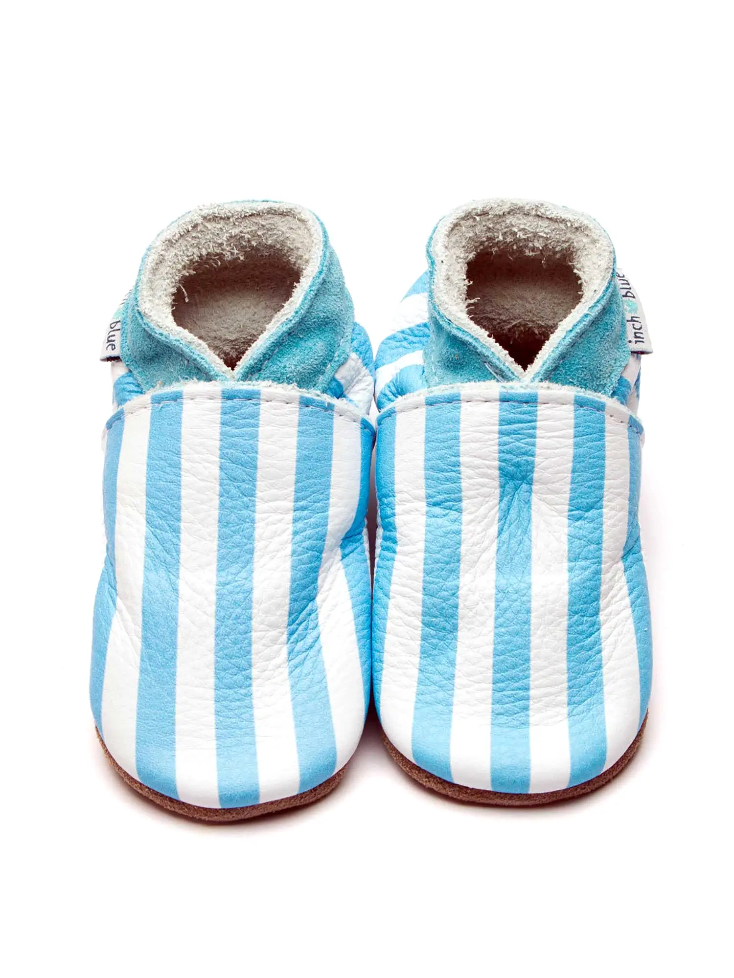 Blue Stripes Baby Shoes