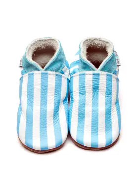 Blue Stripes Baby Shoes