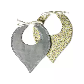 Daisy Teardrop Luxe Bib