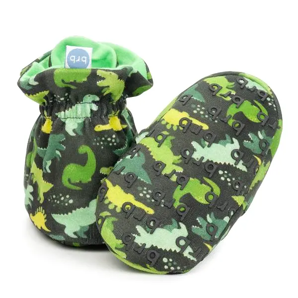 Dinos Cotton Baby Booties