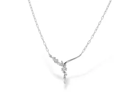 Fancy Diamond Shape Necklace