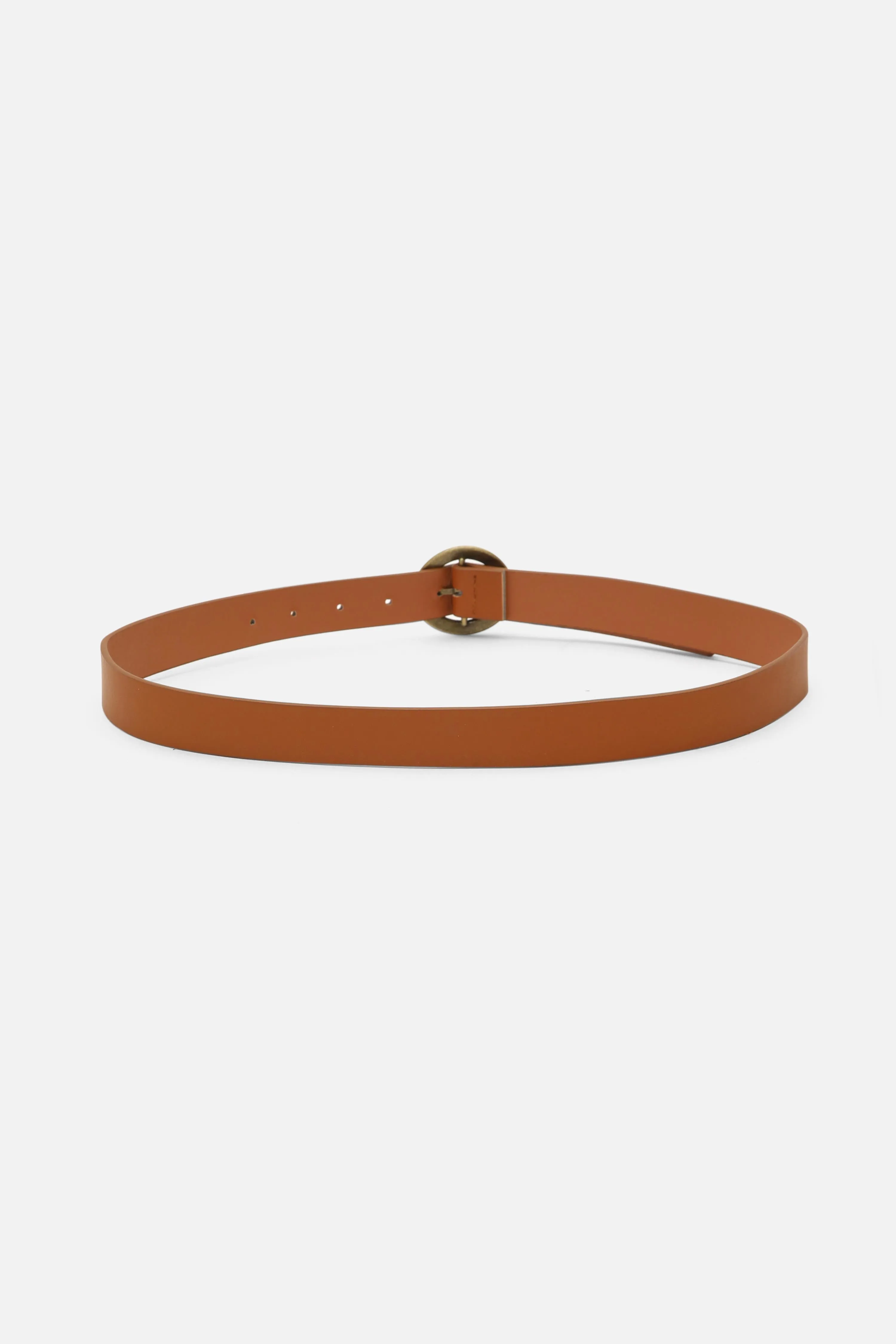 Fancy Round Buckle Belt