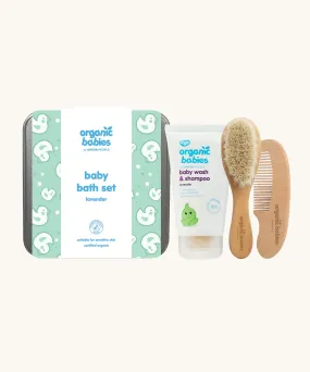 Green People Organic Babies Baby Bath Gift Set - Lavender