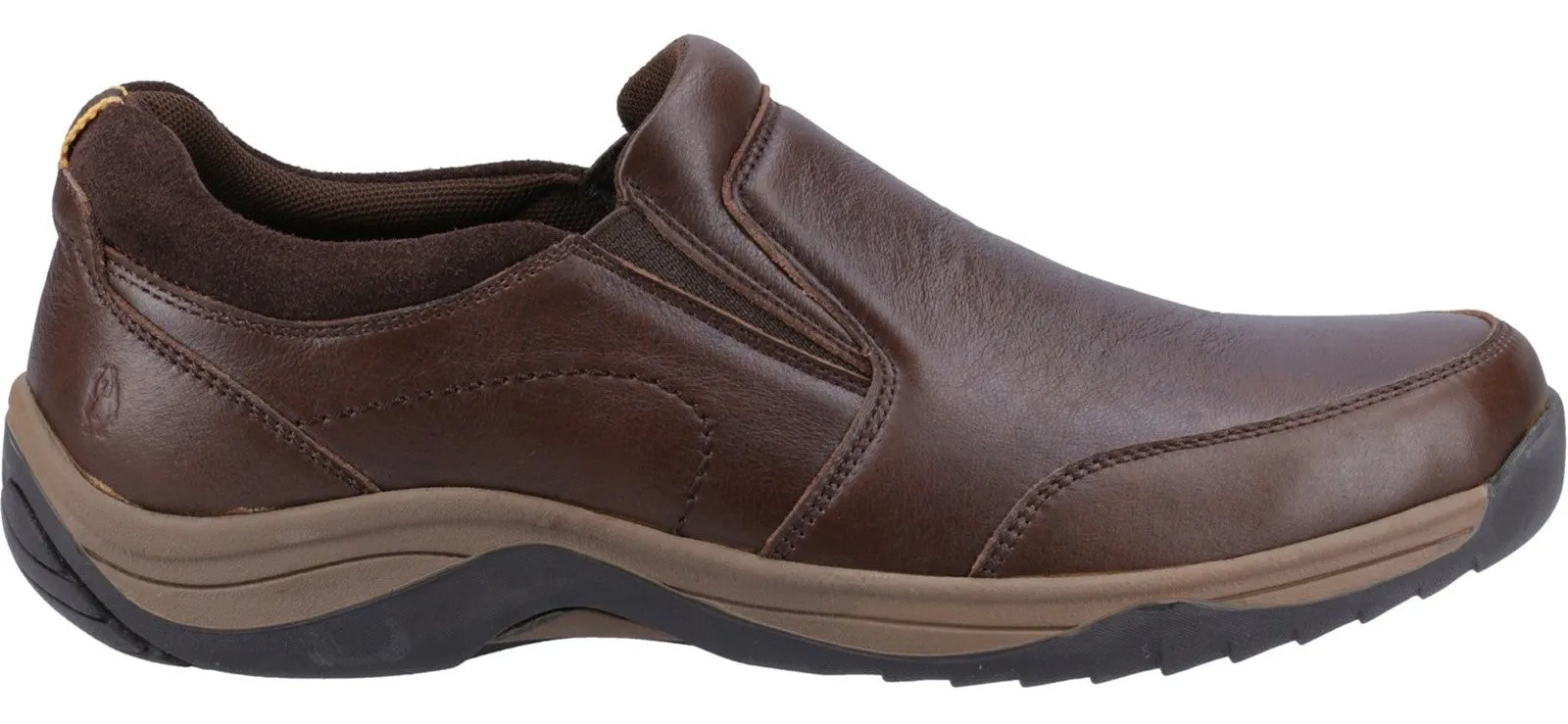 Hush Puppies Donald Mens Leather Slip On Shoe