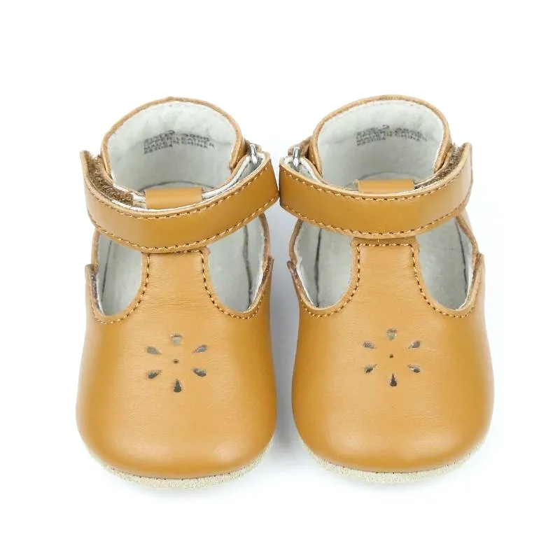 Infant Girls Lisette Napa Leather Mary Jane Crib Shoe