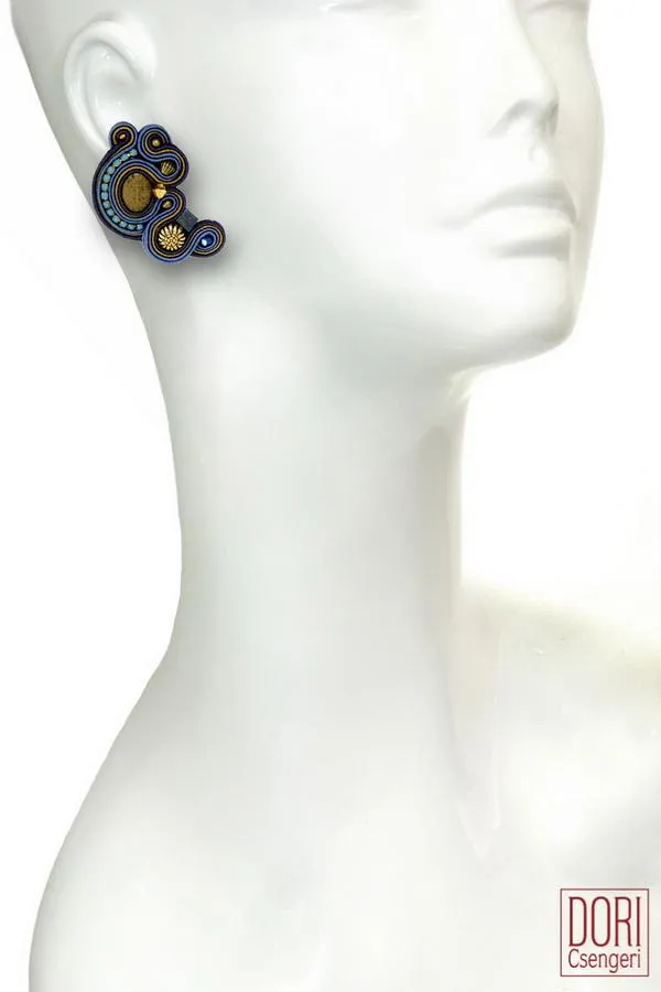 Ishtar Clip On Earrings