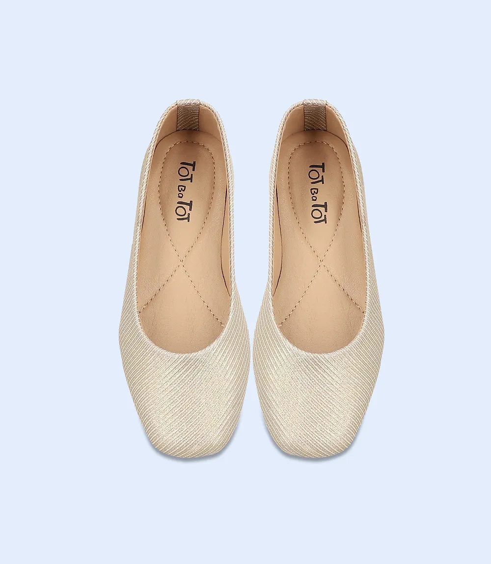 KG0053-GOLDEN-Girls Formal Ballerina