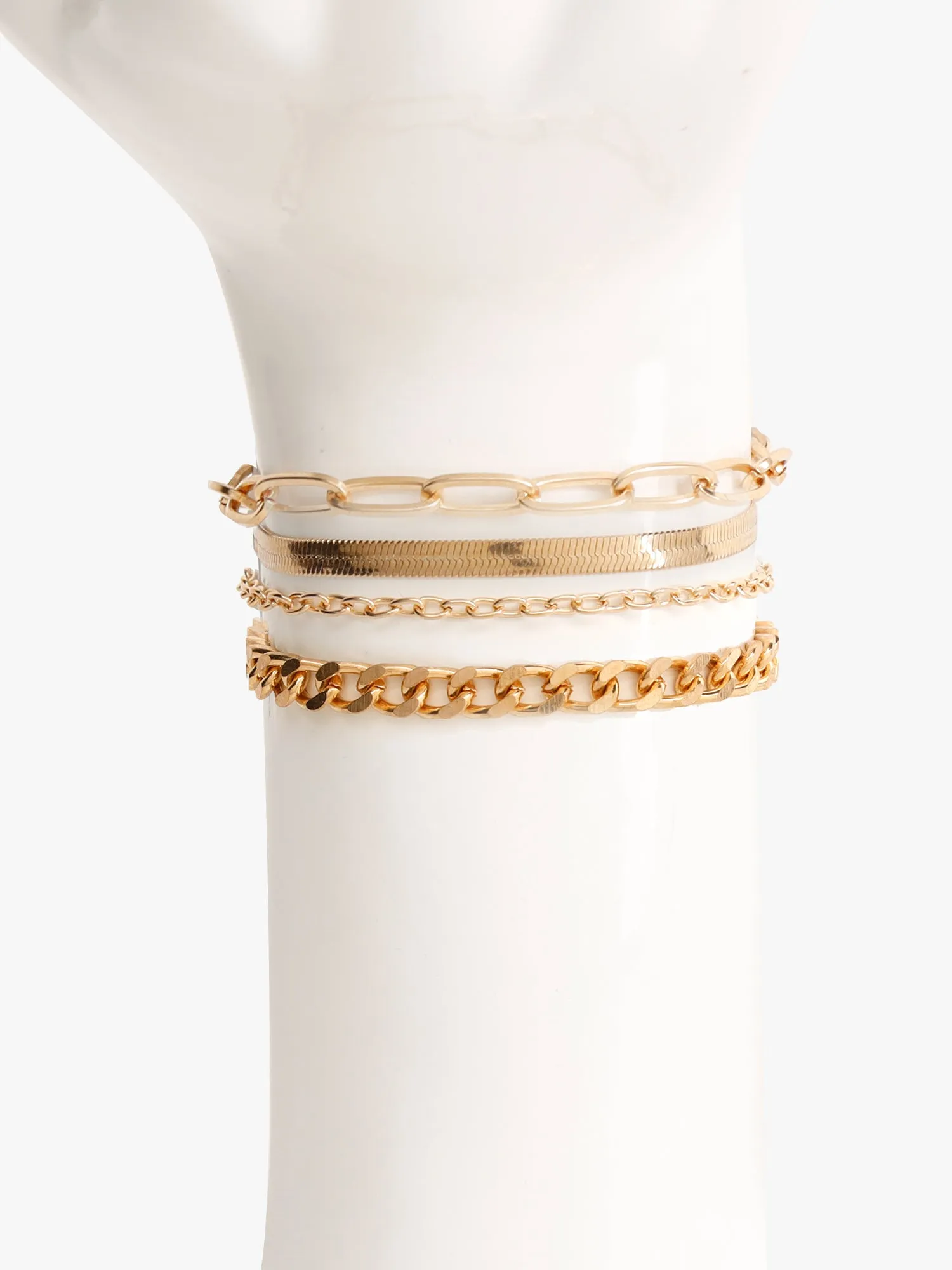 Layered Golden Bracelet