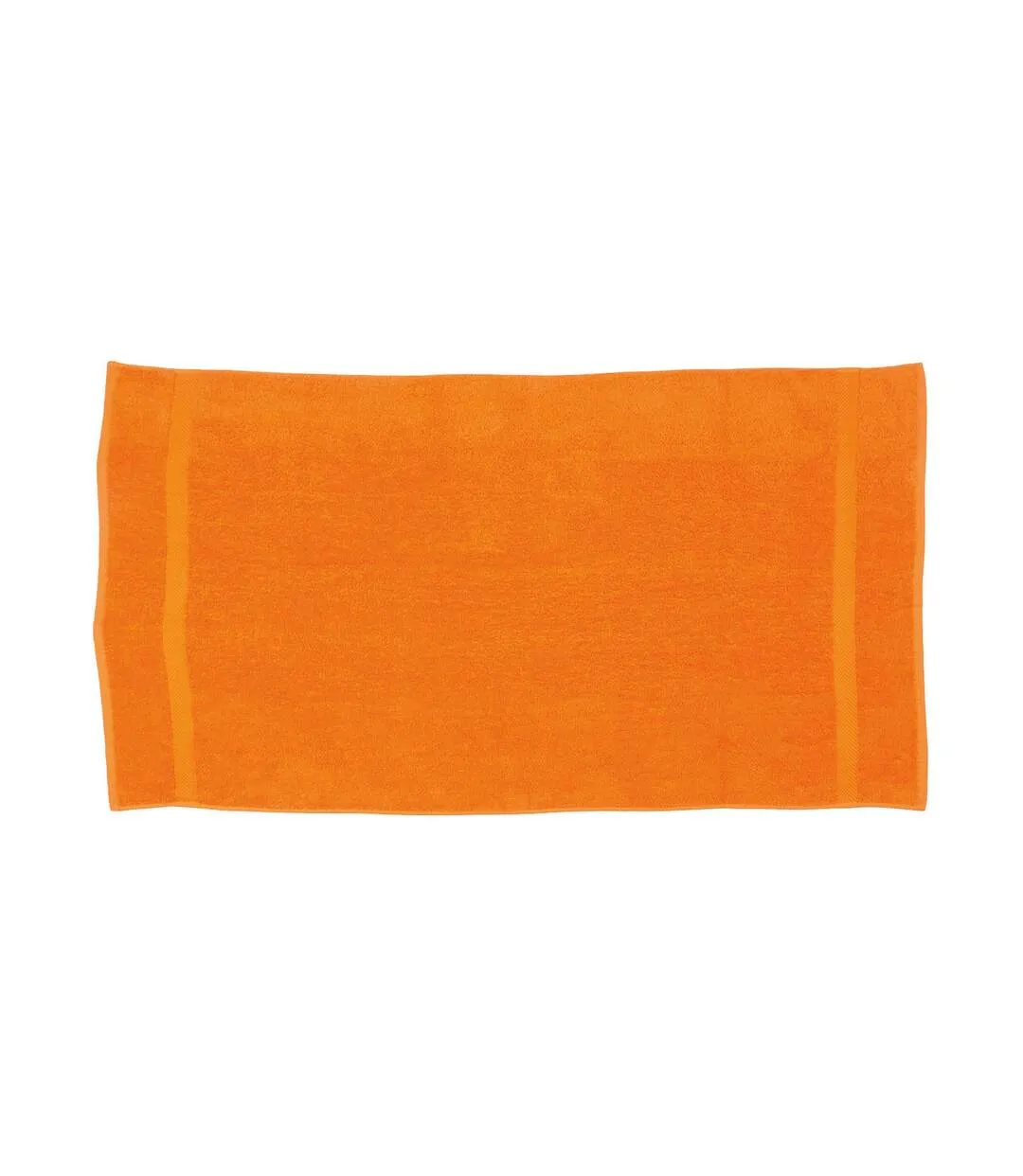 Luxury bath towel one size orange Towel City