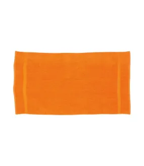 Luxury bath towel one size orange Towel City