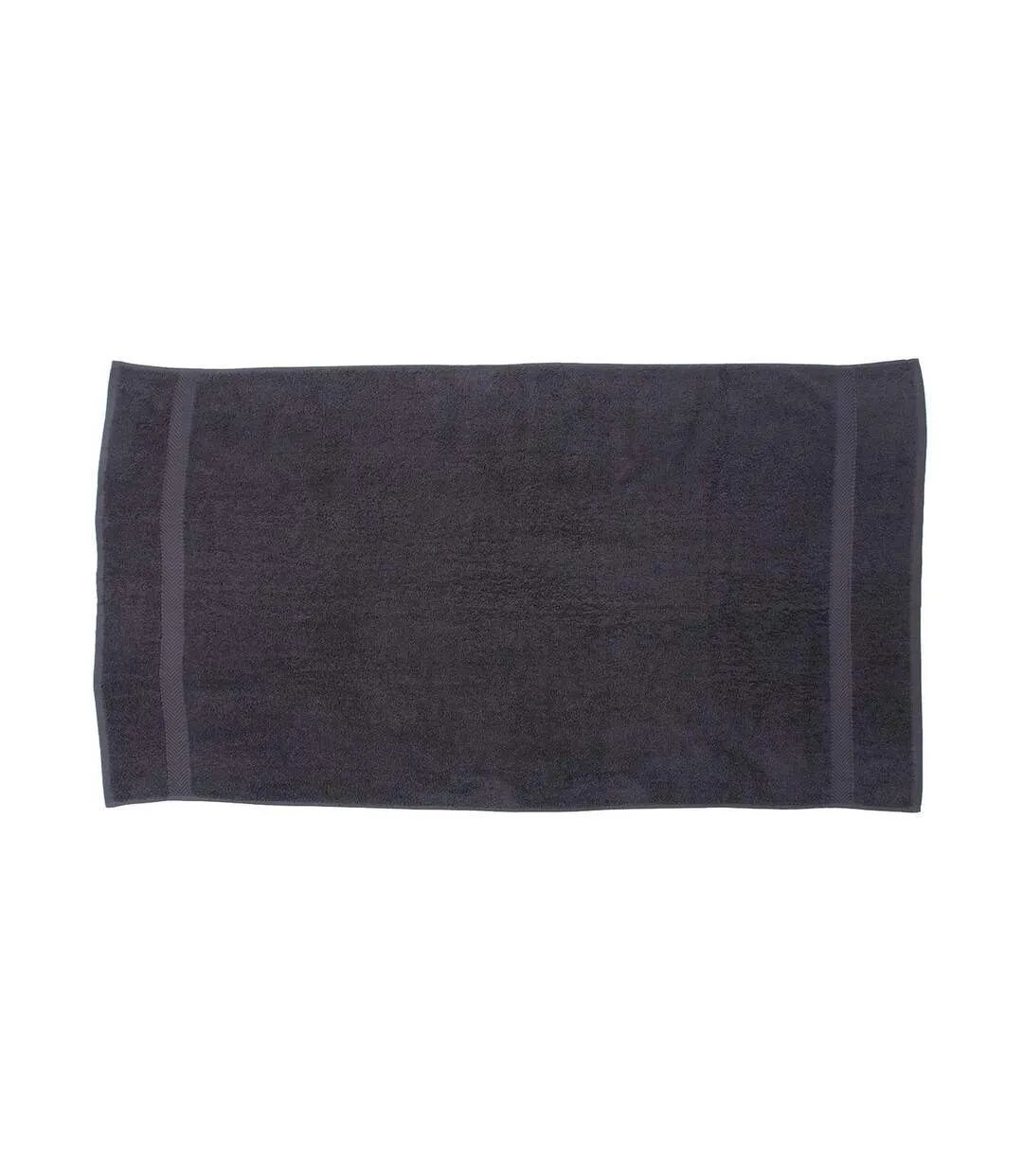 Luxury bath towel one size steel grey Towel City