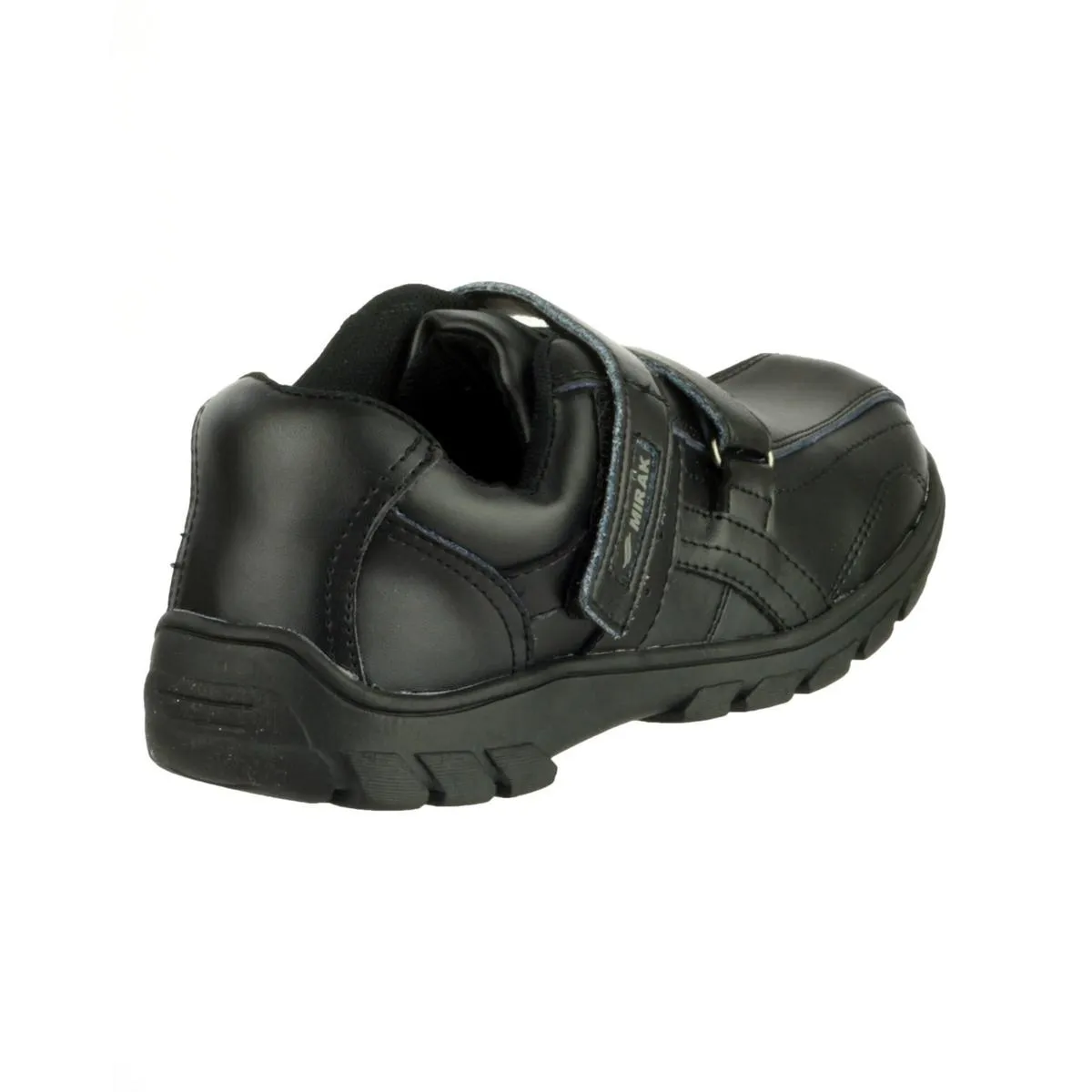 Mirak George Z Strap Boys Shoes Black