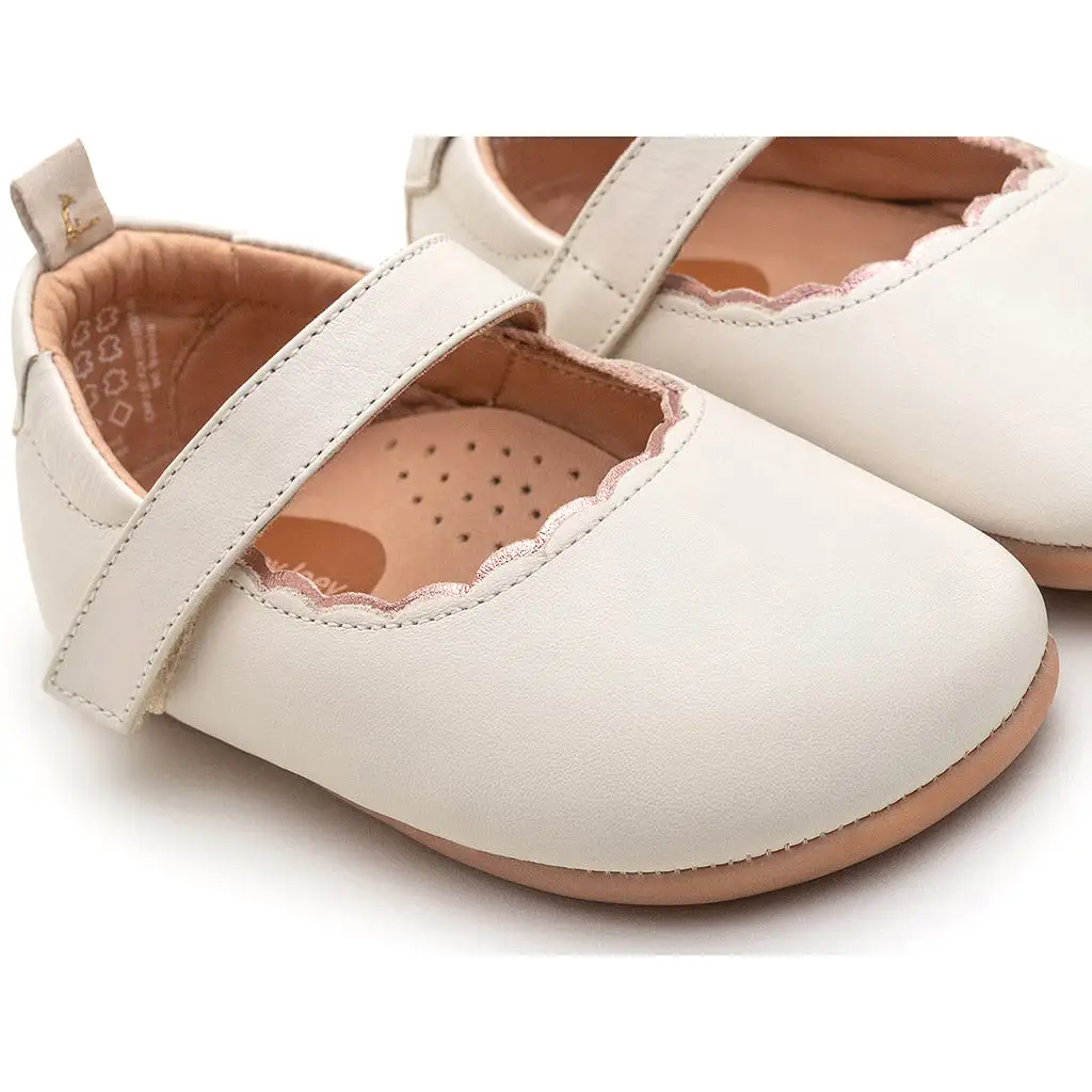 Roundy Shoes - Tapioca / Rose Gold