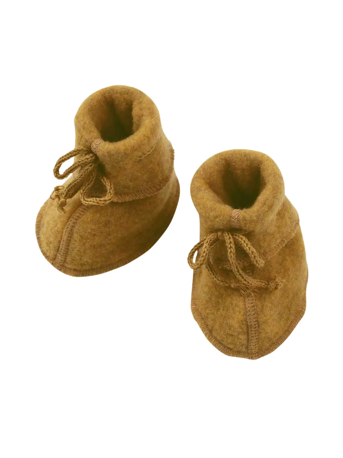 Saffron Soft Fleece Baby Booties