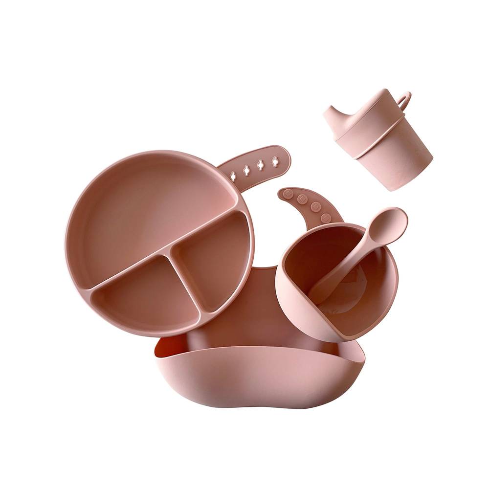 Silicone Baby Feeding Set — Brandy Rose