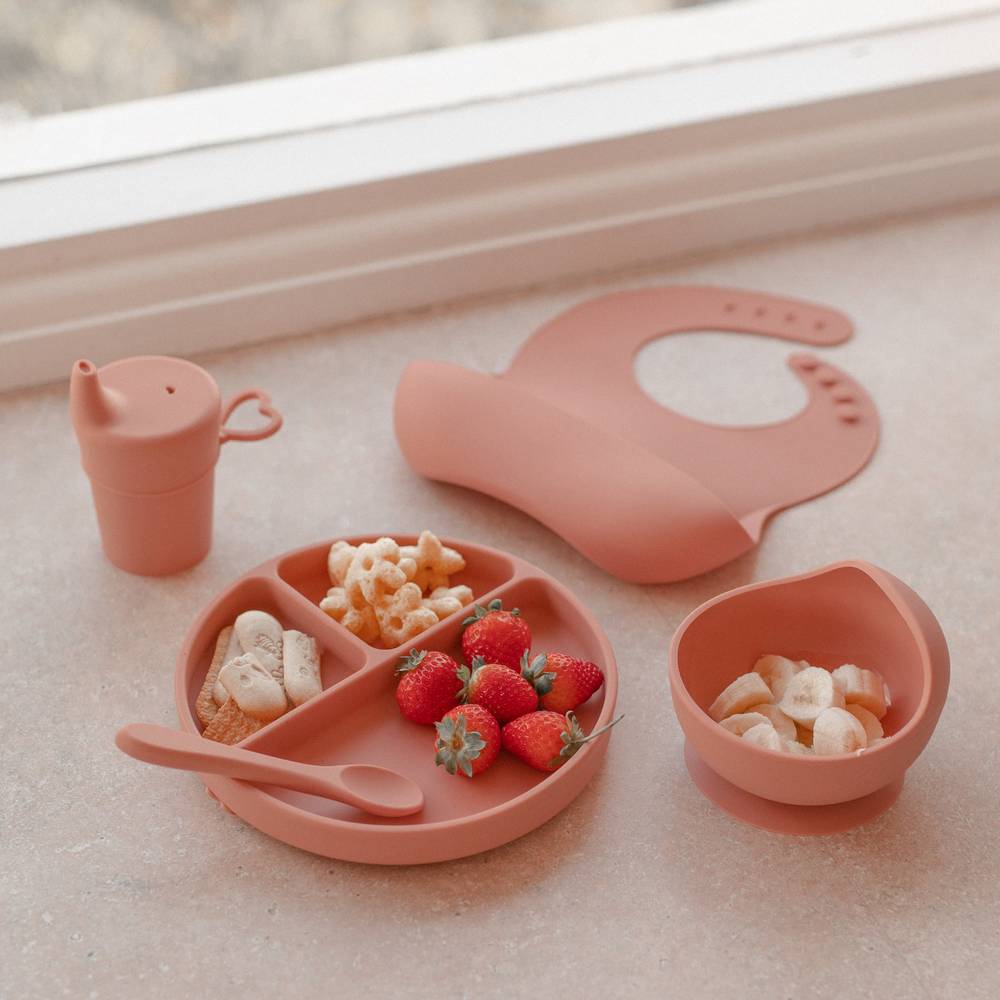 Silicone Baby Feeding Set — Brandy Rose