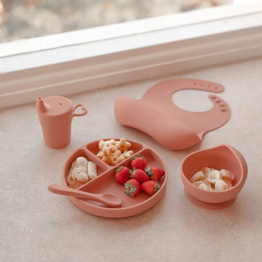 Silicone Baby Feeding Set — Brandy Rose