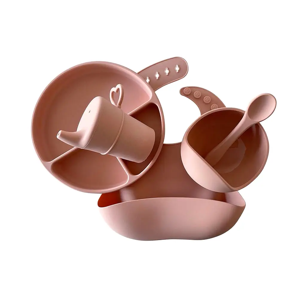 Silicone Baby Feeding Set — Brandy Rose