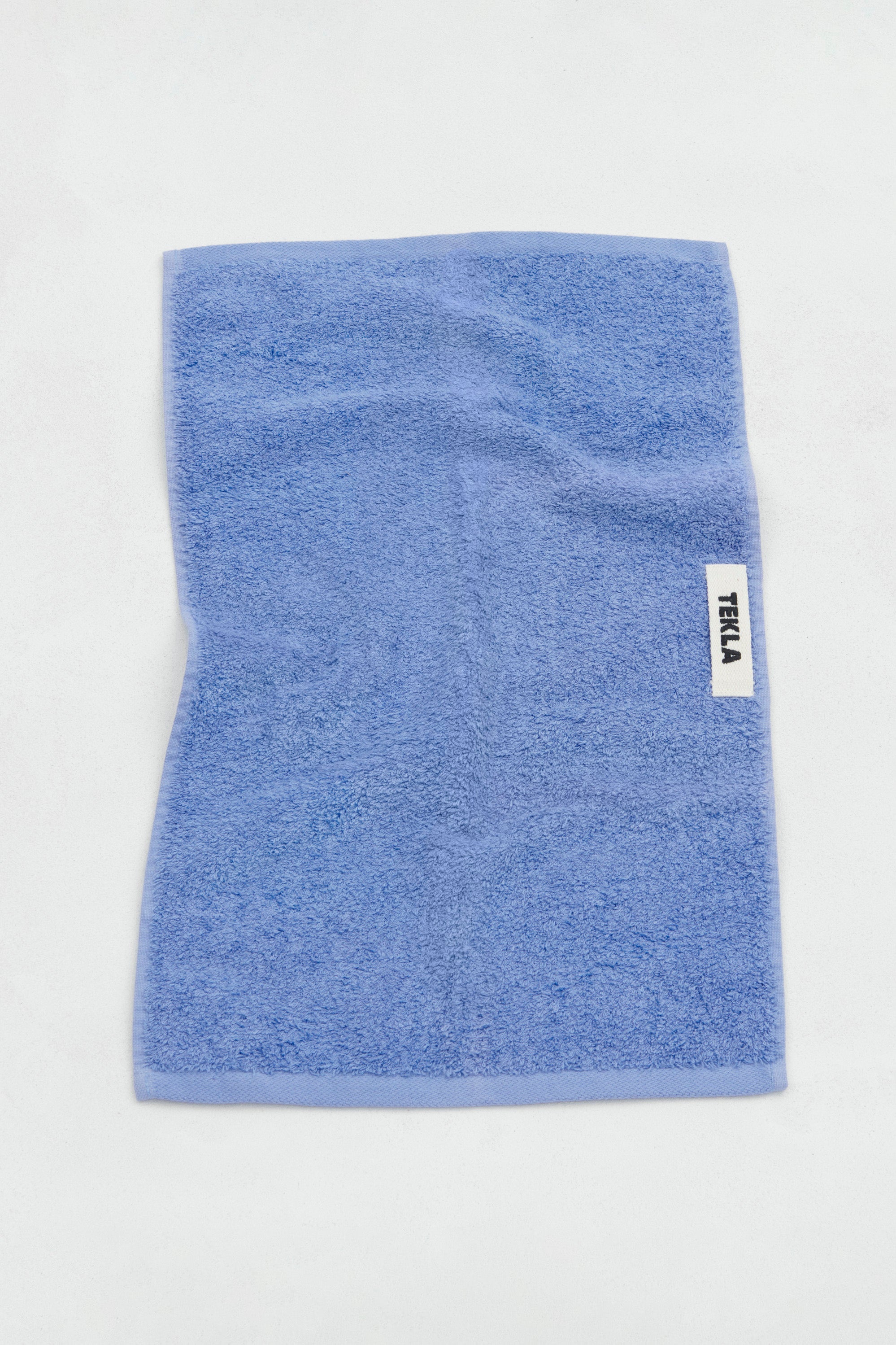 Terry Bath Towel Clear Blue