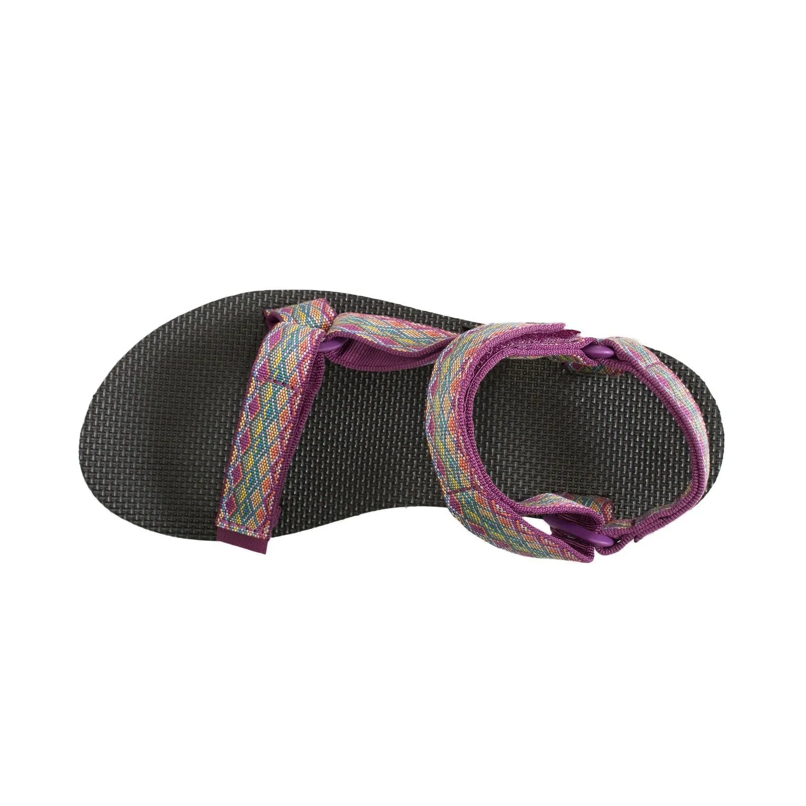 Teva Original Universal Miramar Fade Dark Purple Multi Sandals - Women's