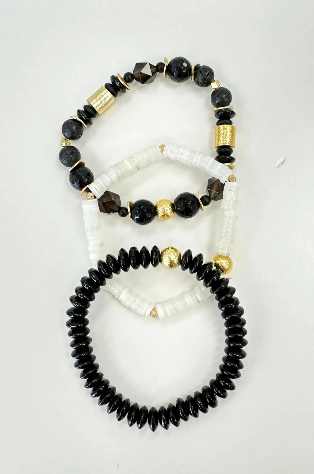 The Amalie Spirit Bracelet Stack by Annie Claire Designs