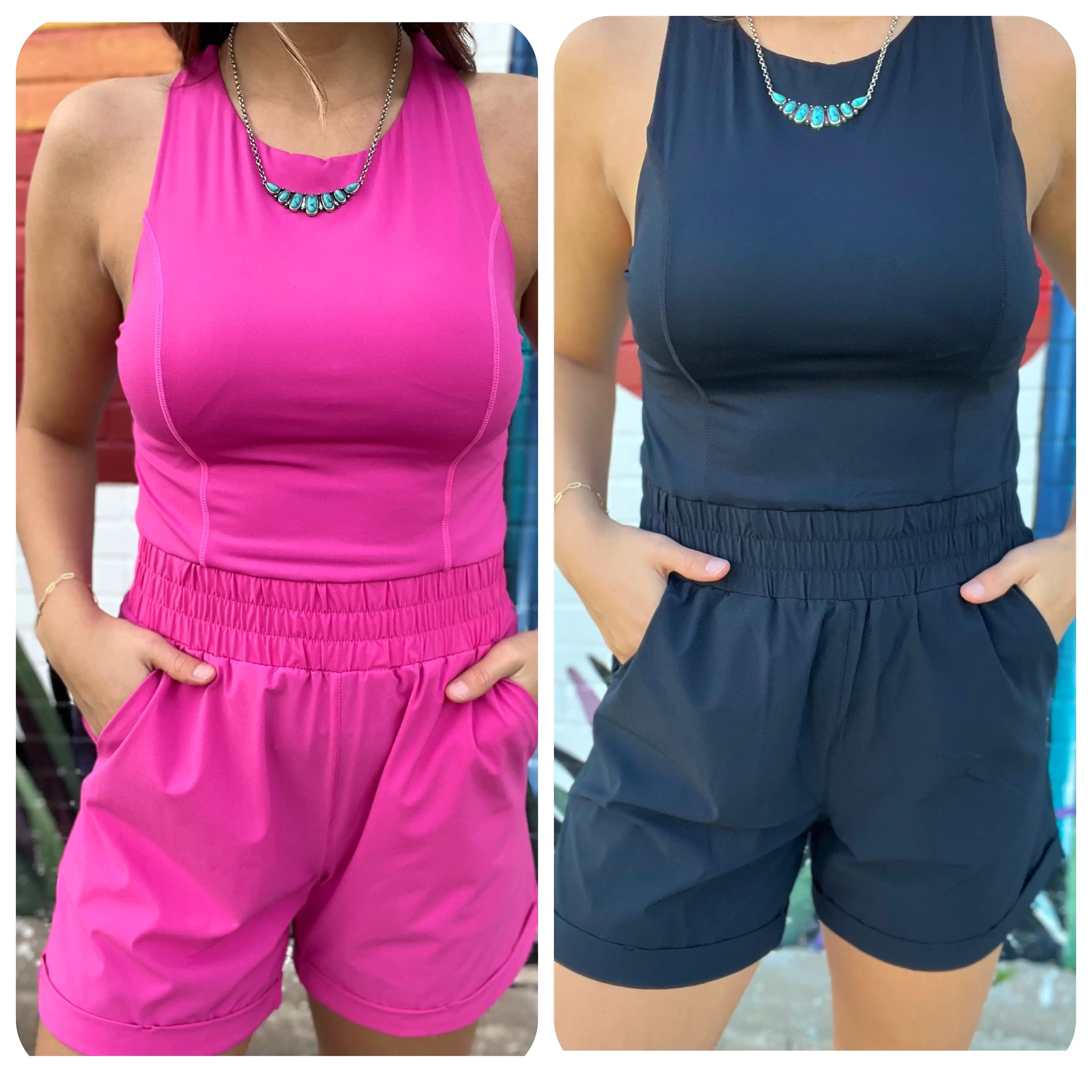 The Chic Athletic Romper