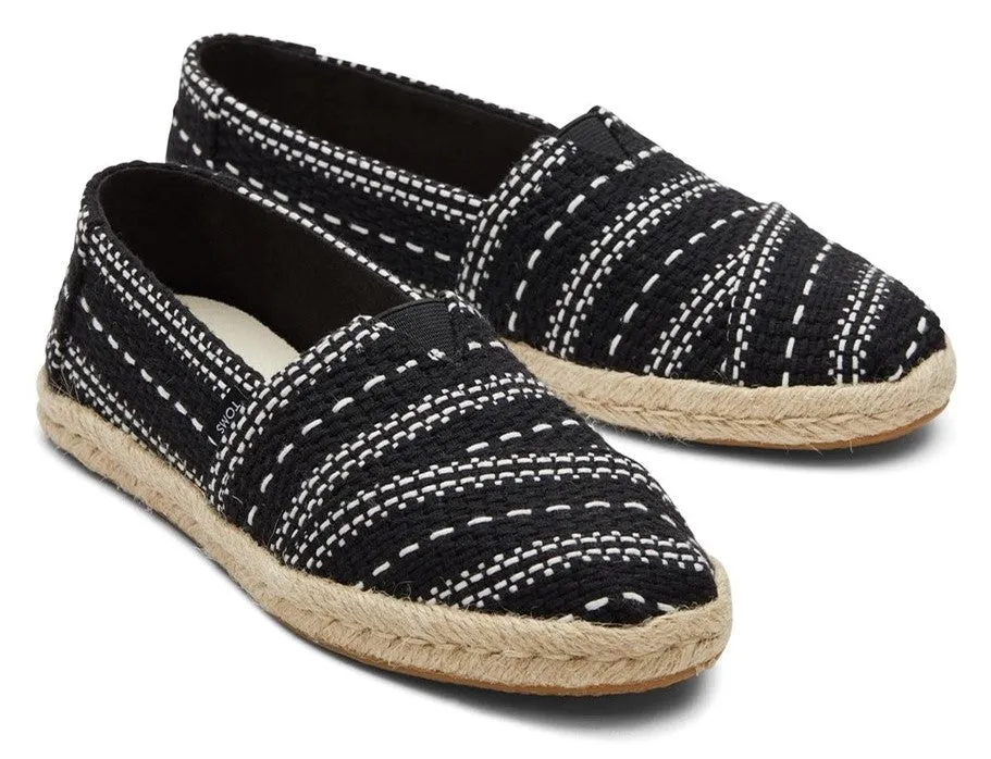 TOM Alpargata Rope Womens Slip On Casual Shoe