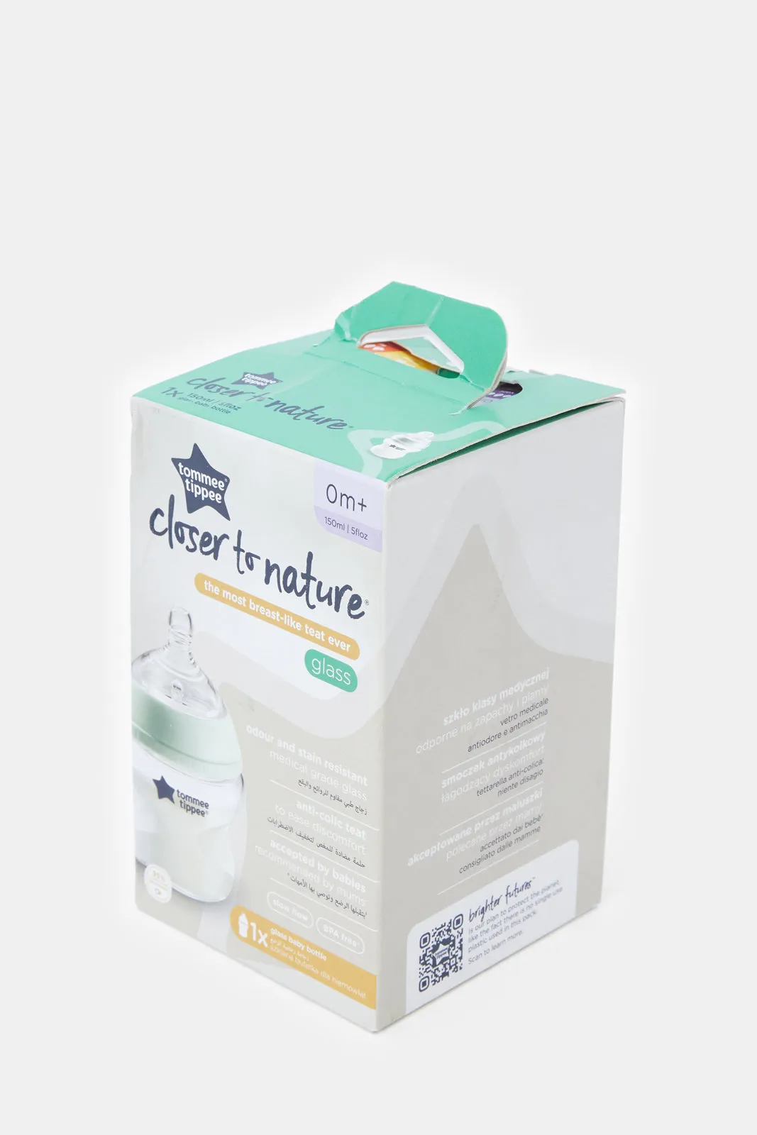 Tommee Tippee Baby Clear Closer To Nature Feeding Bottle