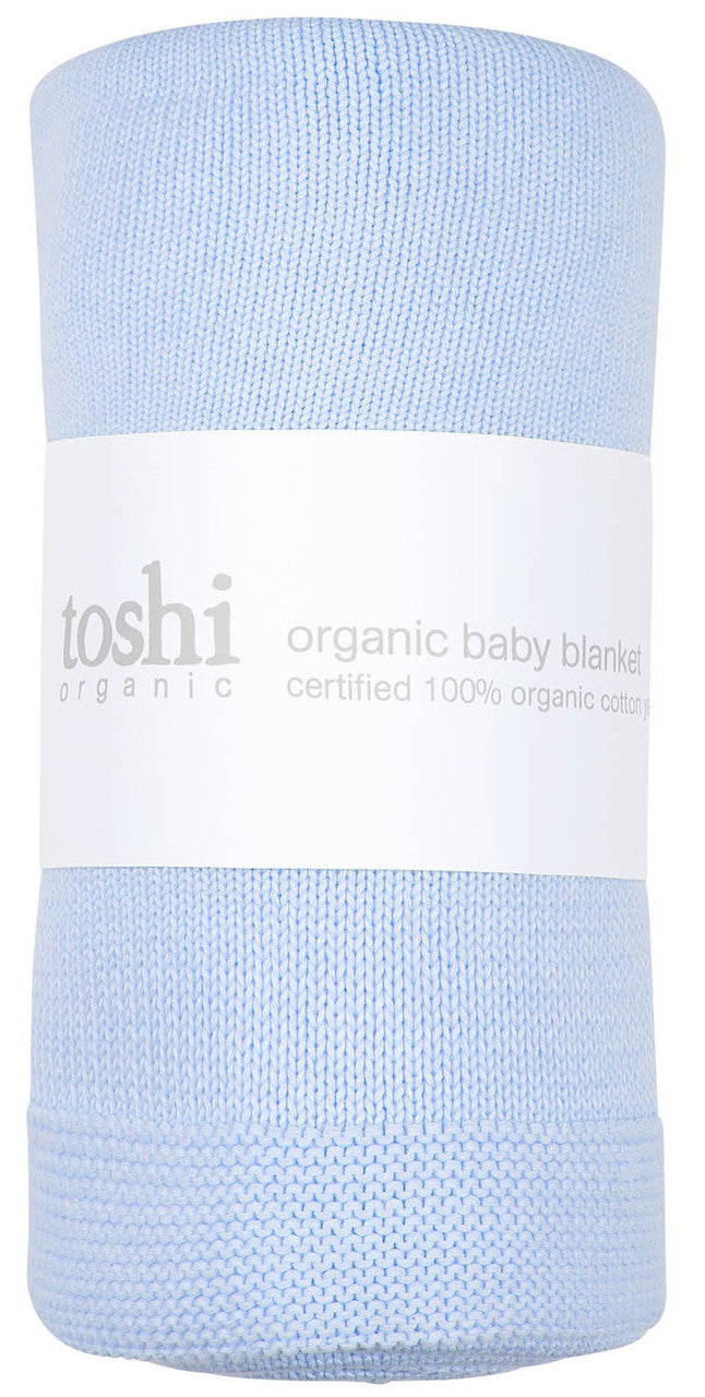 Toshi Organic Blanket Snowy SEABREEZE