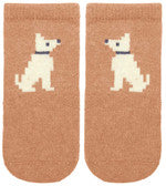 Toshi Organic Socks Ankle Jacquard - Puppy