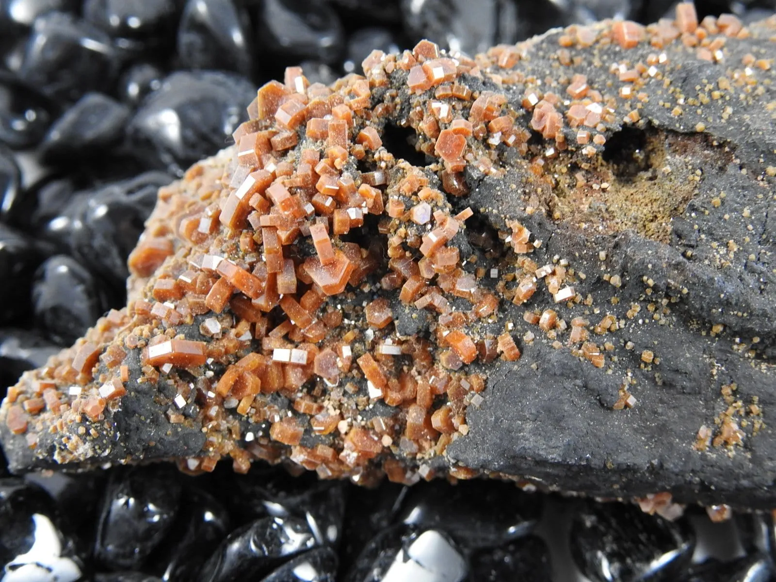 Vanadinite Specimen on Matrix