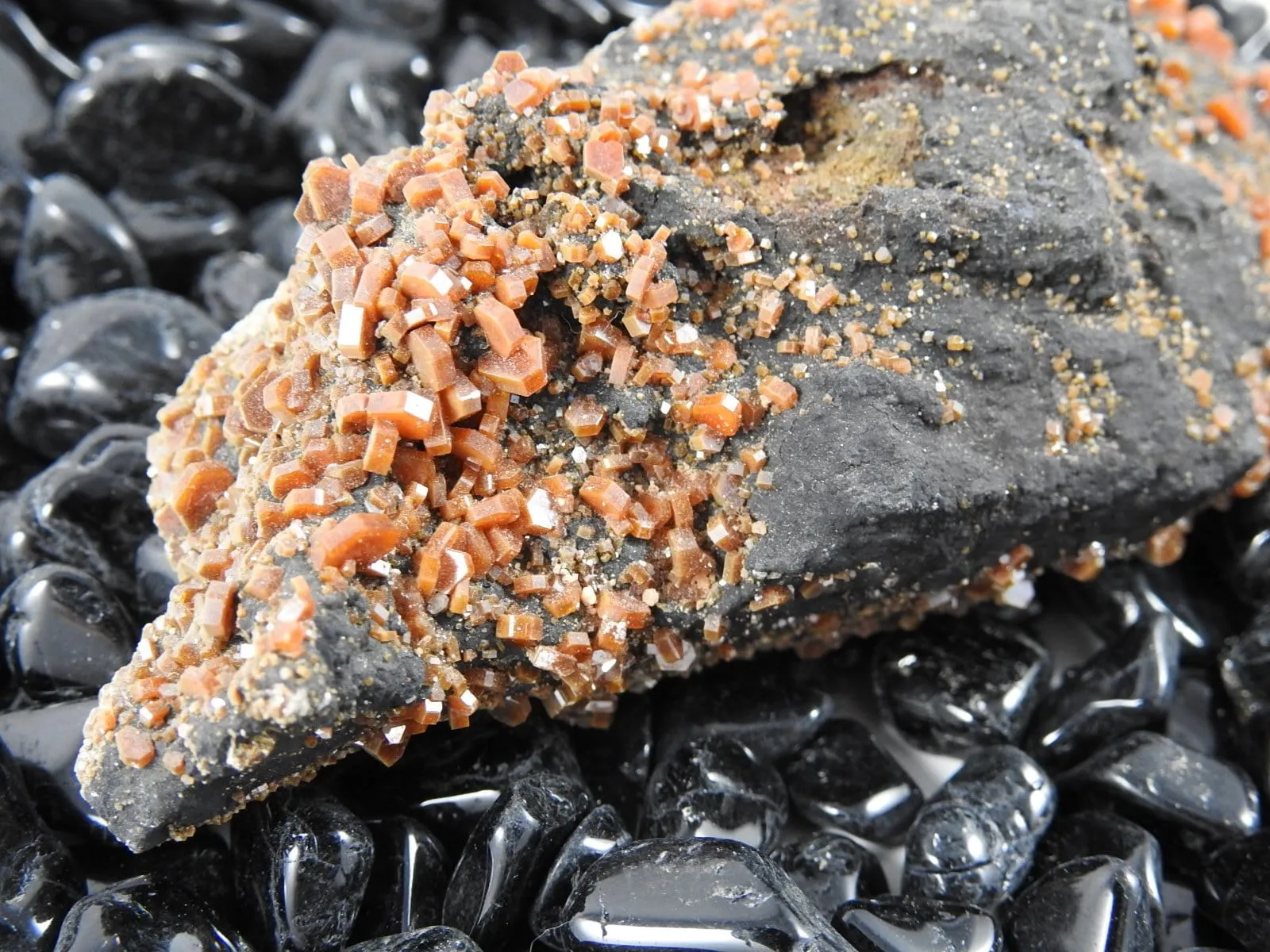 Vanadinite Specimen on Matrix