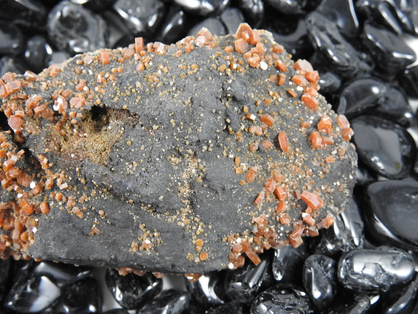 Vanadinite Specimen on Matrix